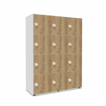 Casier 12 cases avec multi serrures – Gamme Primo - simple