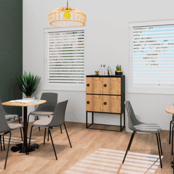 Casier 4 cases avec multi serrures – Gamme Primo - Ambiance simple