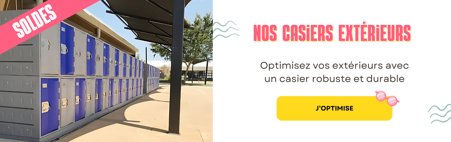 Casiers extérieurs- page bon plan - soldes d'été 2025