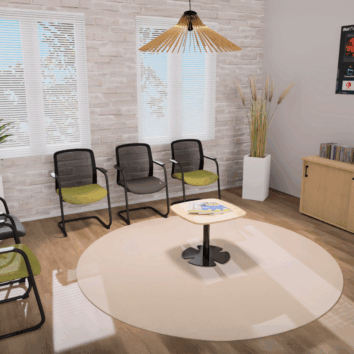 Chaise visiteur Colibri coloré - Ambiance simple