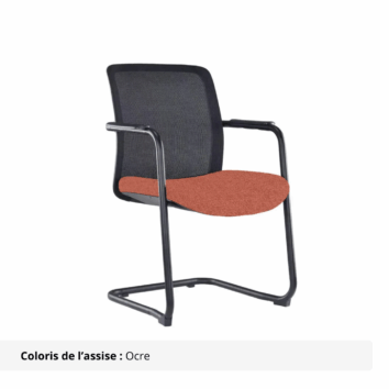 Chaise visiteur Colibri coloré - Ocre