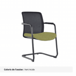 Chaise visiteur Colibri coloré - Vert Acide