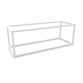 Socle métal Blanc pour casiers 9 et 12 cases - Gamme Primo