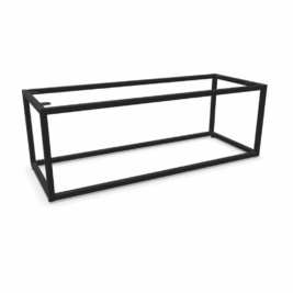 Socle métal Noir pour casiers 9 et 12 cases - Gamme Primo