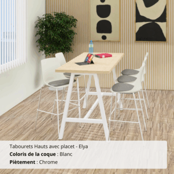 Tabouret avec placet - Elya - ambiance