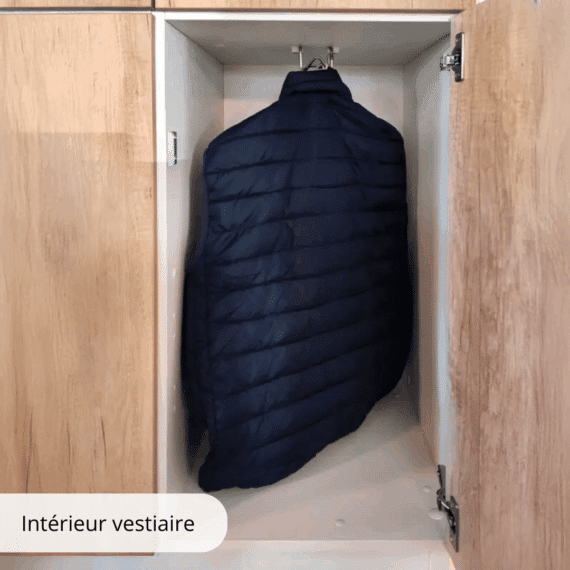 Intérieur casier vestiaire - Gamme Primo