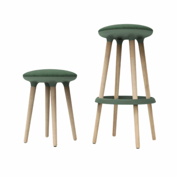 Tabouret 4 pieds - Gamme SitMobil - simple