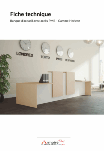 Fiche Technique Banque d'accueil - Gamme Horizon Fiche Technique Banque d'accueil - Gamme Horizon