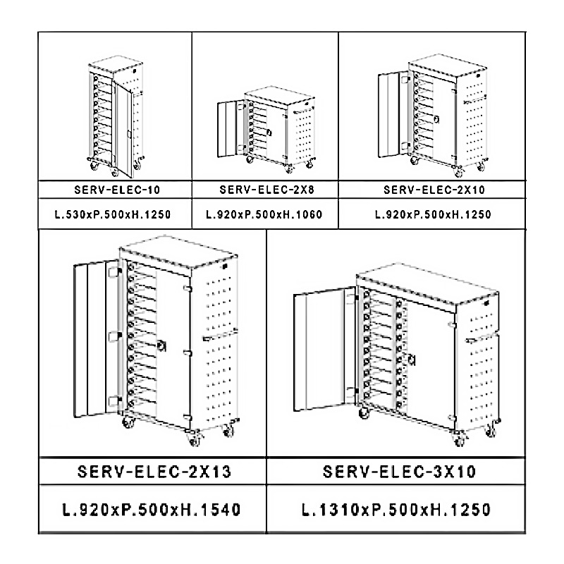 Armoire Mobile PC Portables & Tablettes Tactiles – Image 6