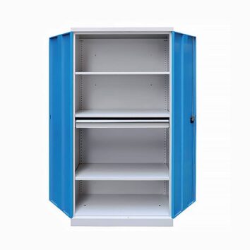 Armoire Haute QUALI 950 - 3 Étagères + 1 Tiroir