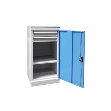 Armoire Basse QUALI 500 - 1 Étagère + 2 Tiroirs