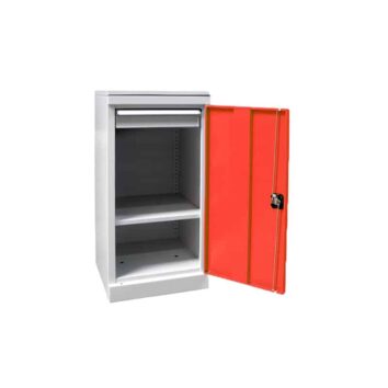 Armoire Basse QUALI 500 - 1 Étagère + 1 Tiroir