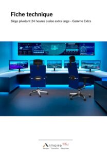 _Fiche Technique Siège pivotant 24 heures assise extra large - Gamme Extra _Fiche Technique Siège pivotant 24 heures assise extra large - Gamme Extra