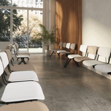 Siège d'attente sur poutre de 2 à 5 places - Gamme Ecosit