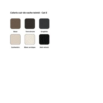 Siège pivotant 24 heures assise extra large - Gamme Extra - coloris cuir