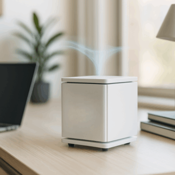 Purificateur d’air professionnel – Désinfection continue & sans filtre - Gamme AirProtect 70 / 120 - Noir ou Blanc