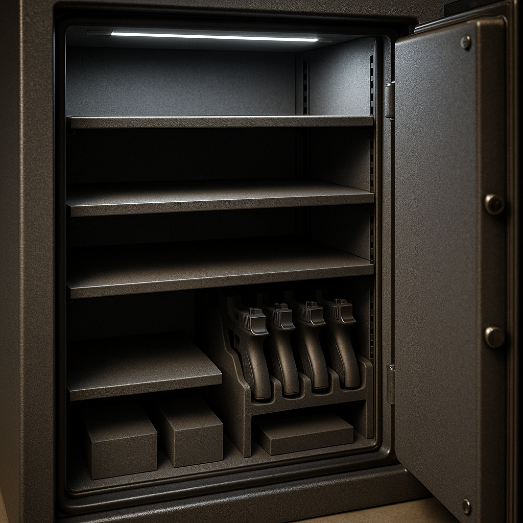 Les accessoires et la configuration intérieure