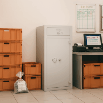 Coffre-fort avec trappes dépôt de fonds Classe 1 VA 25000€ - Zephir 1401