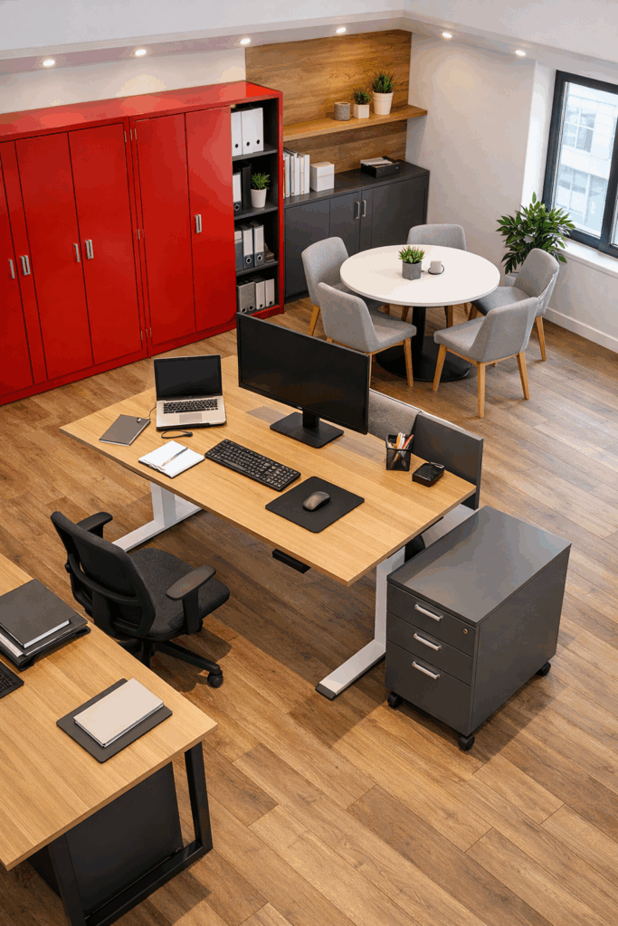 4 étapes bureau sur mesure bureau en 3 d