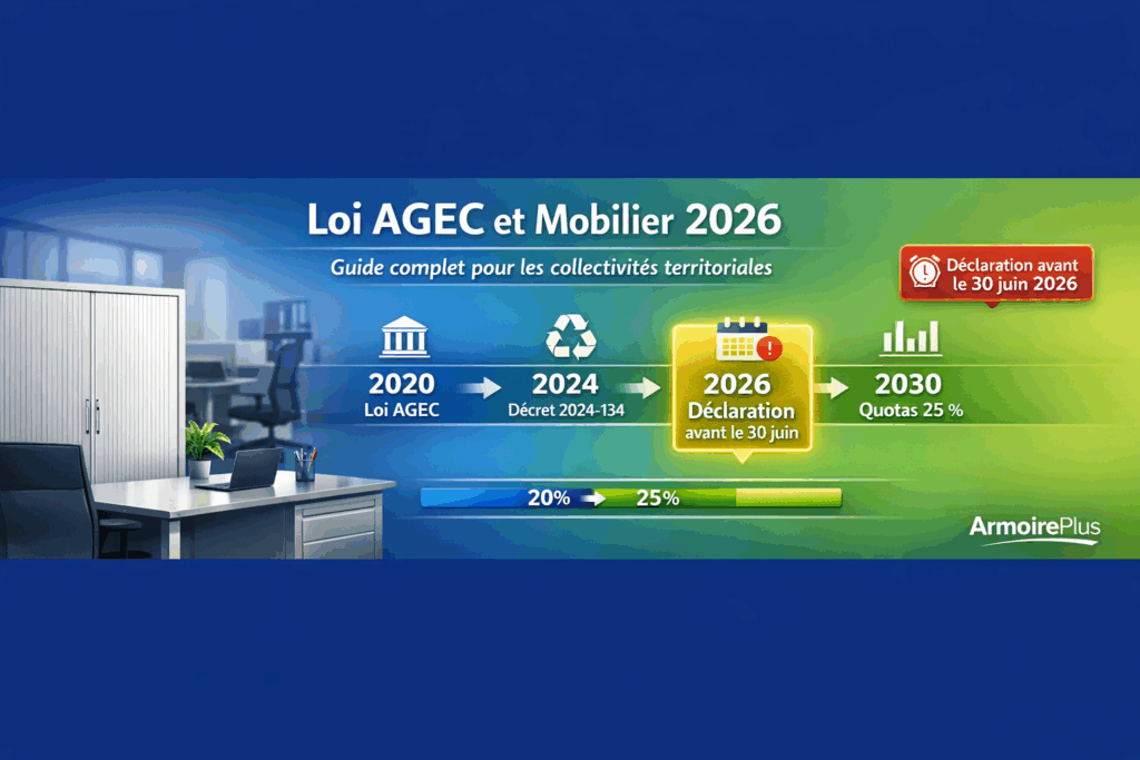 bannière résume de la loi agec : timming