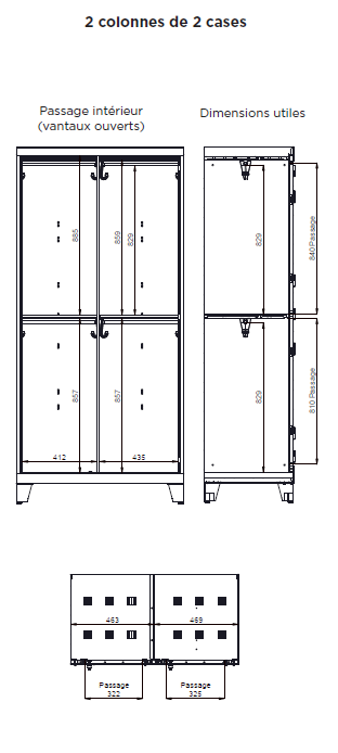 plan 2 col 2 cases visitables Visitable
