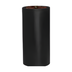 Pot Cylindre Haut Noir