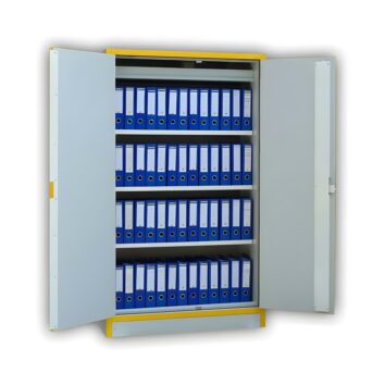 Armoire à documents ignifuge 30 MIN - Haute 2 portes avec 3 étagères réglables - TRIONYX - packshot