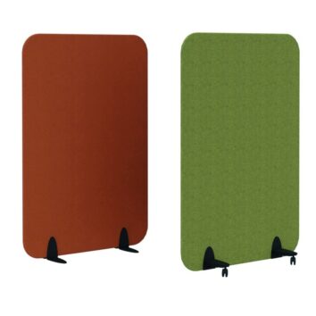 Cloison acoustique tissu Gamme Murmure - versions fixe et sur roulettes