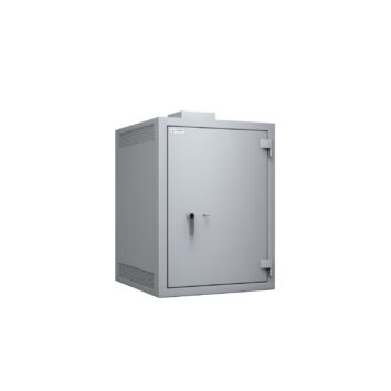 Armoire forte Serveur Protect fermée, porte blindée et serrure de coffre-fort A2P