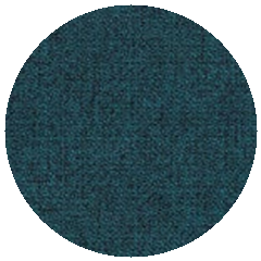 Tissu bleu pétrole — chaise de réunion pliante NOMADE